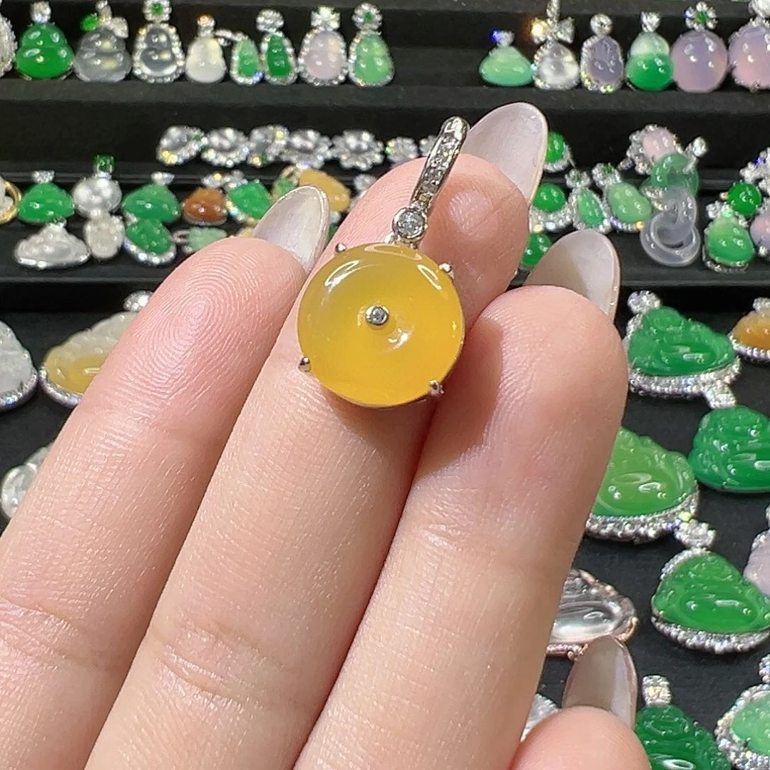 【闪购商品】玛瑙/玉髓颈饰银S925镶嵌