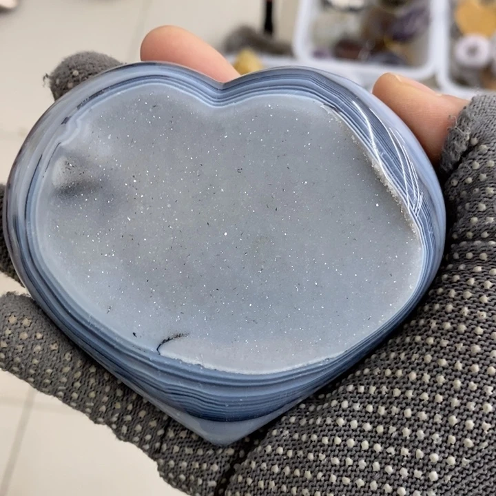 未镶嵌紫晶珠宝半成品