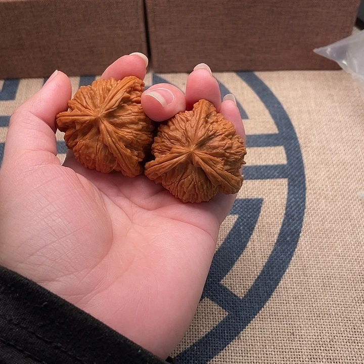 安***.吊坠文玩核桃白狮子