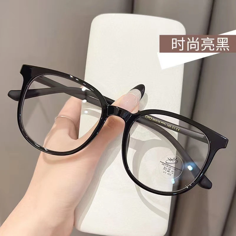 防蓝光眼镜框爆款女平光眼镜框架有度数近视眼镜超轻素颜