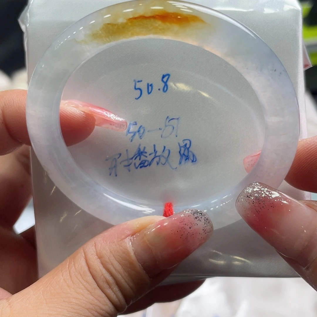 翡翠手镯未镶嵌50.8圆条