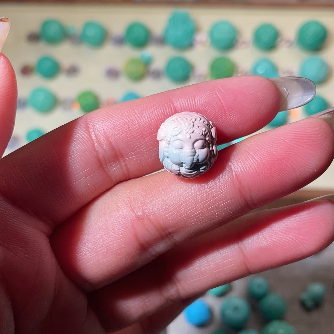 手工雕刻配饰配珠卡13+