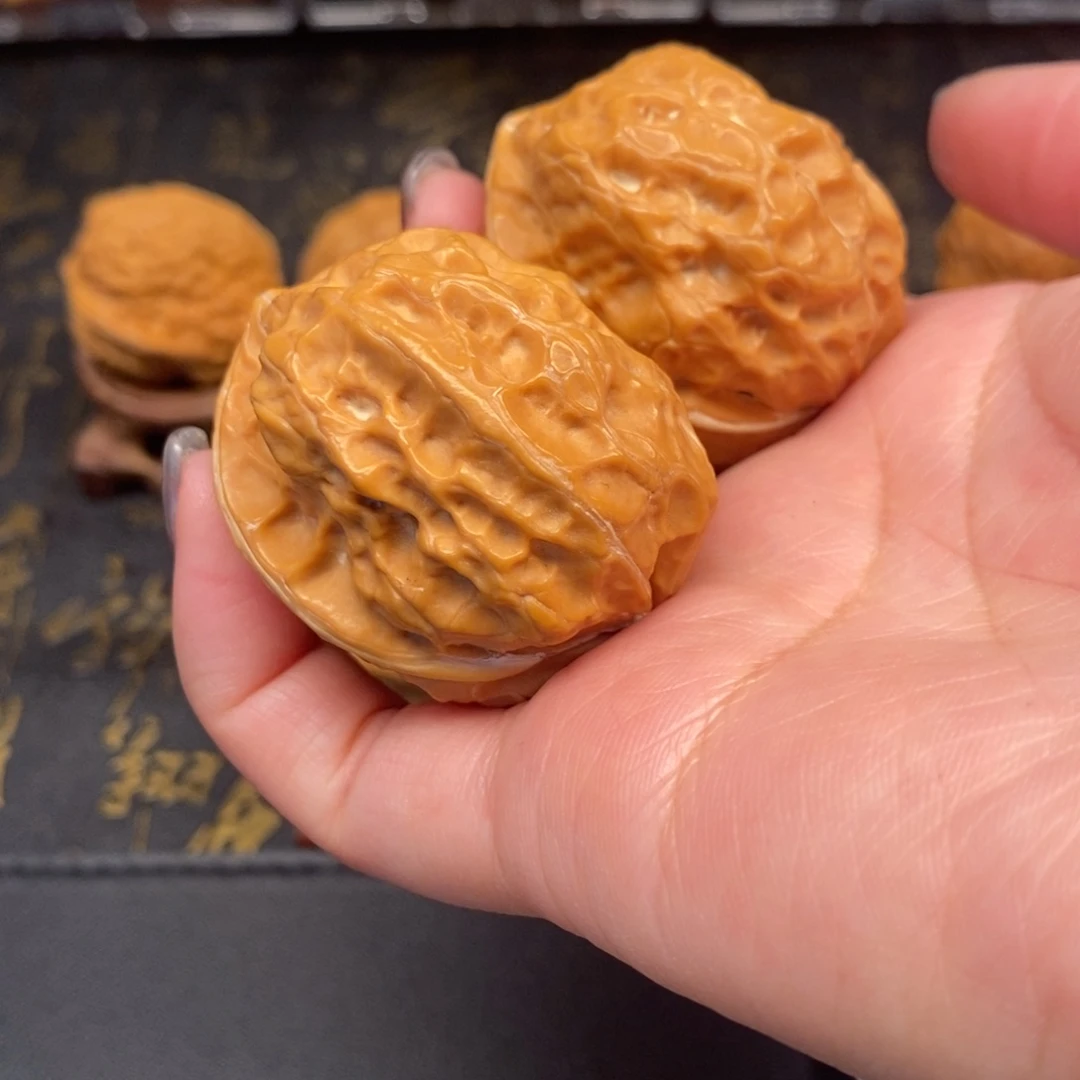 文玩核桃吊坠鬼脸哈摸头41