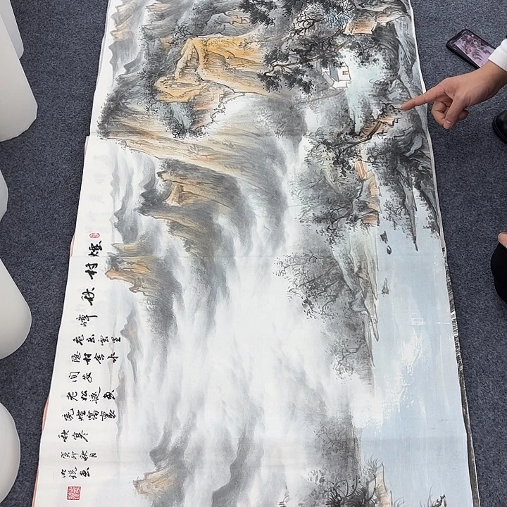 国画纯手绘国画作品