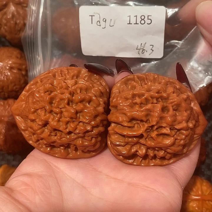 吊坠文玩核桃官帽46