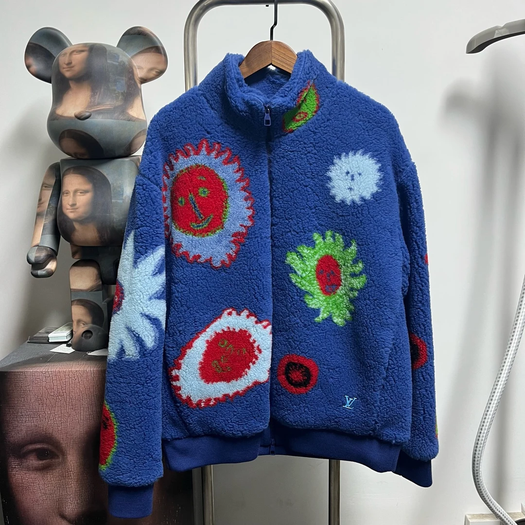 99新 LouisVuitton/路易威登 99新Lv草间弥生泰迪外套 尺码：XL