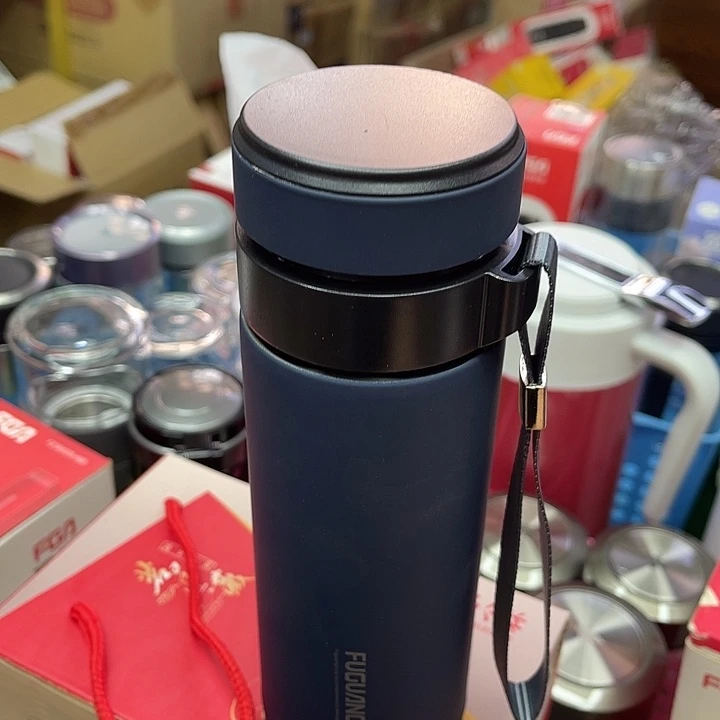 玻璃茶隔款富光紫砂杯
