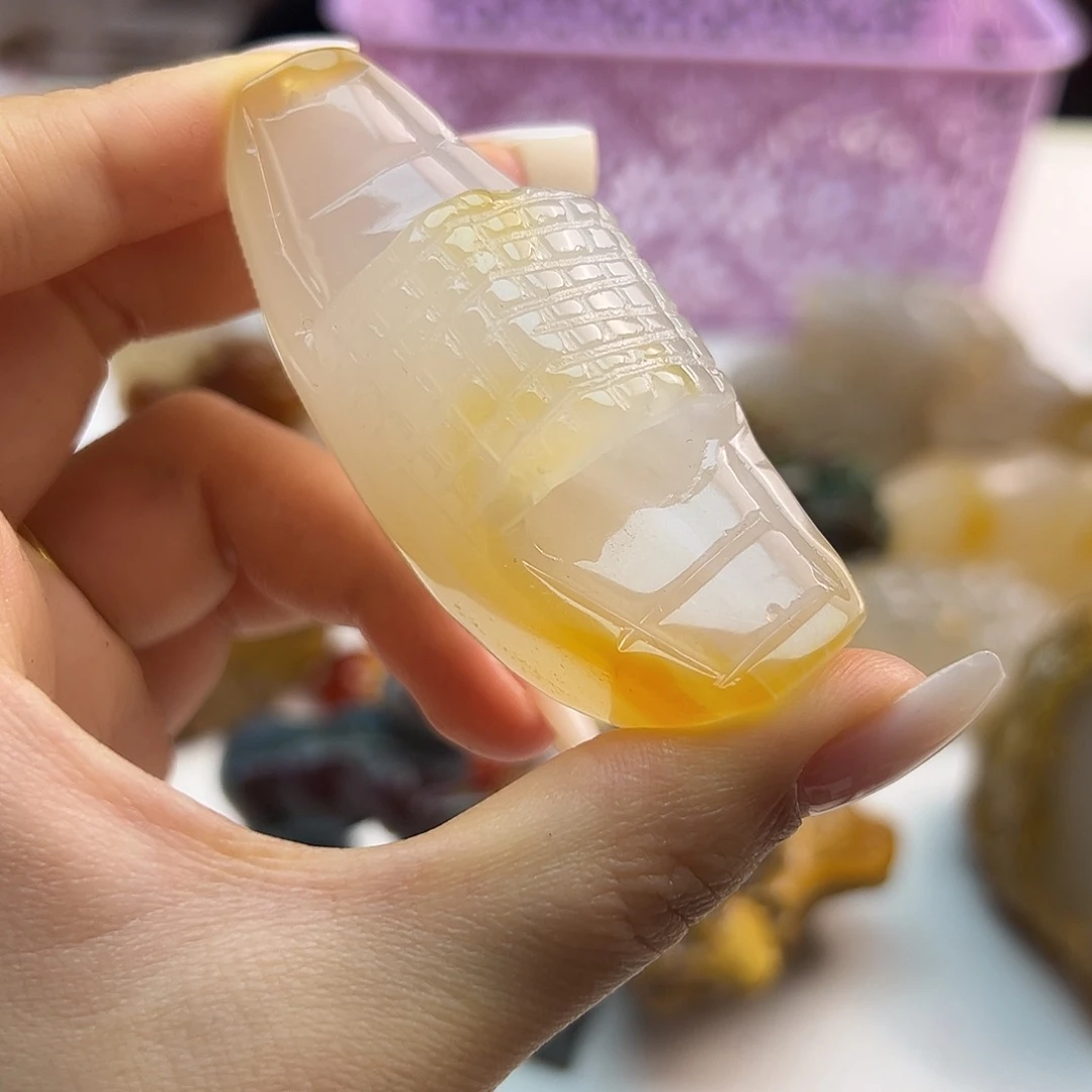 玛瑙/玉髓未镶嵌颈饰