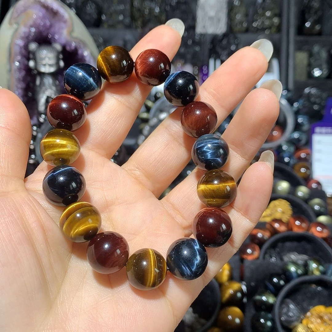 黑曜岩未镶嵌手链C*