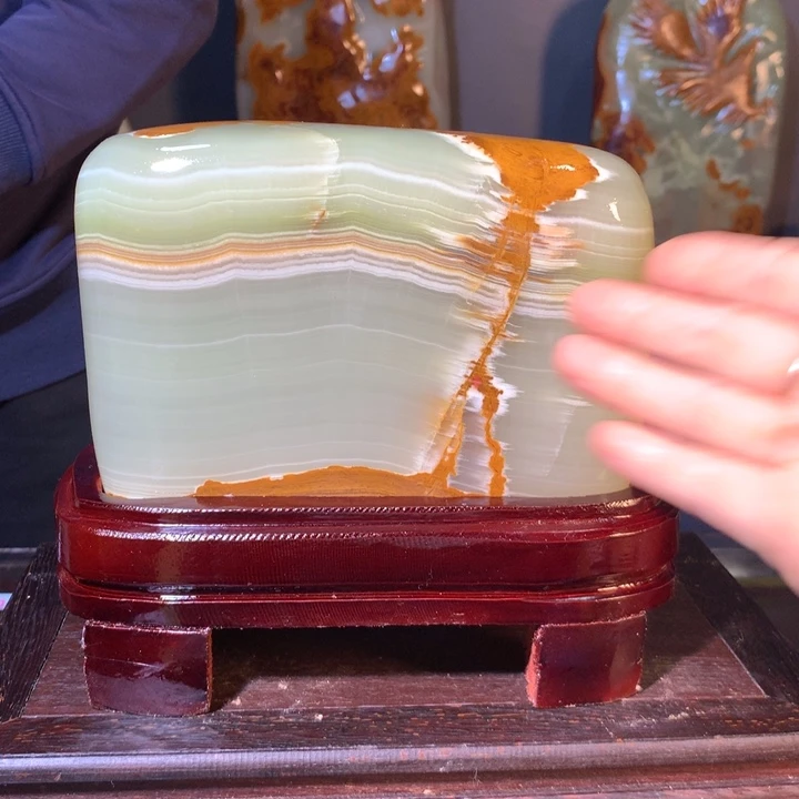 石材天然原石摆件