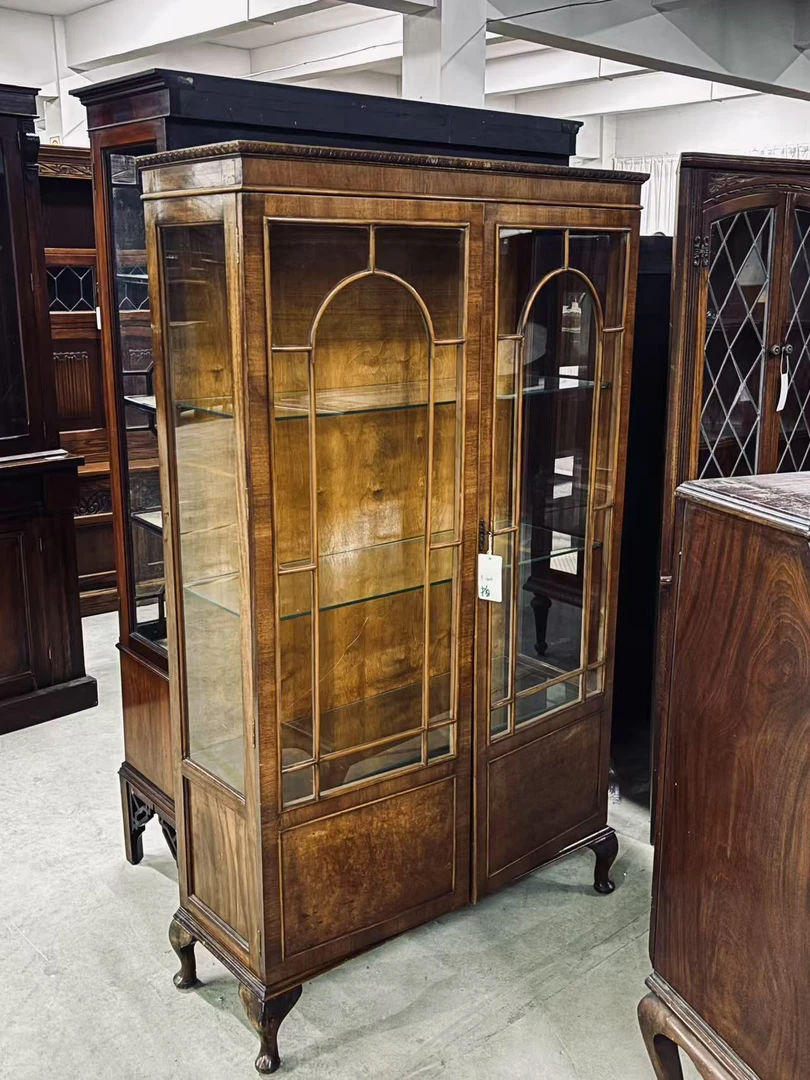 19世纪英国维多利亚时代古典主义桃花芯木古董沙发椅、休闲椅