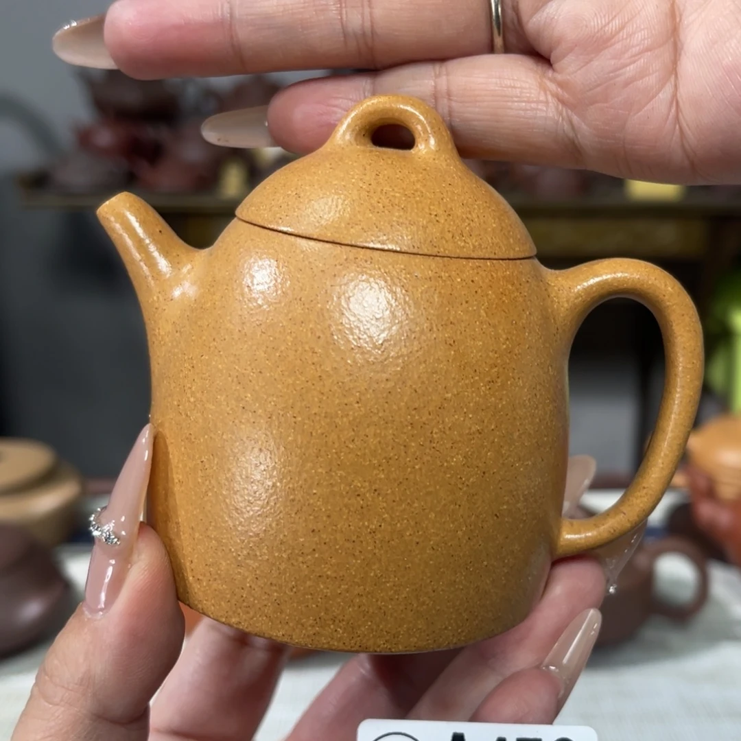 紫砂茶杯宜兴原矿紫砂精品手工