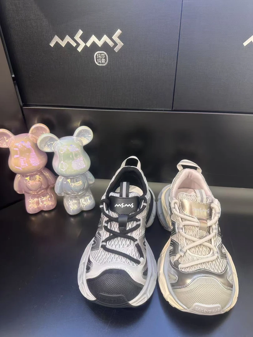 【玛莎玛索】270-115秋季新款网面透气时尚潮流网红老爹鞋