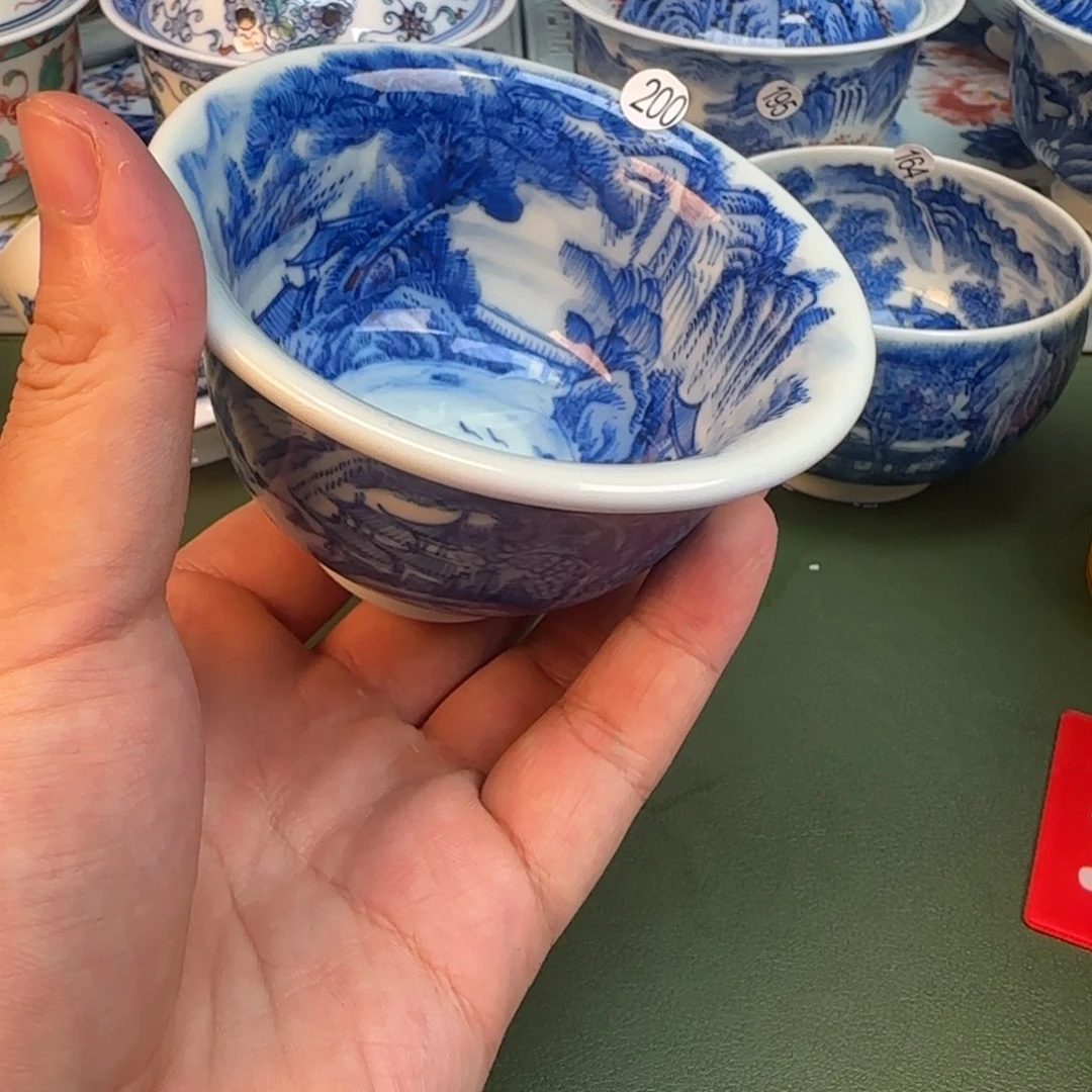 彦祖纯手工手绘茶具200