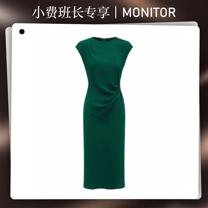 高级感醋酸连衣裙女士2025夏季新款收腰显瘦百搭轻奢裙子LYQ5219