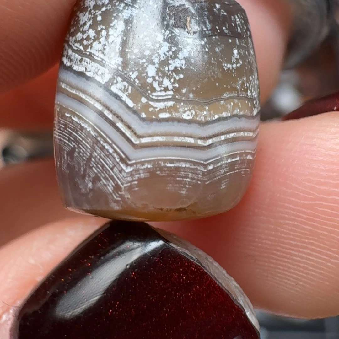 玛瑙/玉髓吊坠(不含链)未镶嵌沙**兵