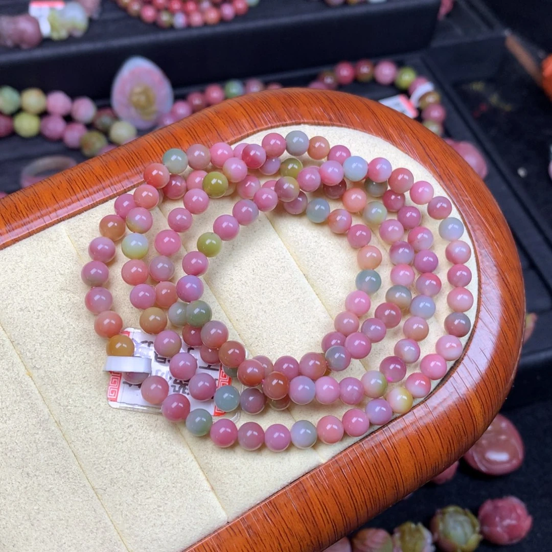 玛瑙/玉髓未镶嵌手链5+