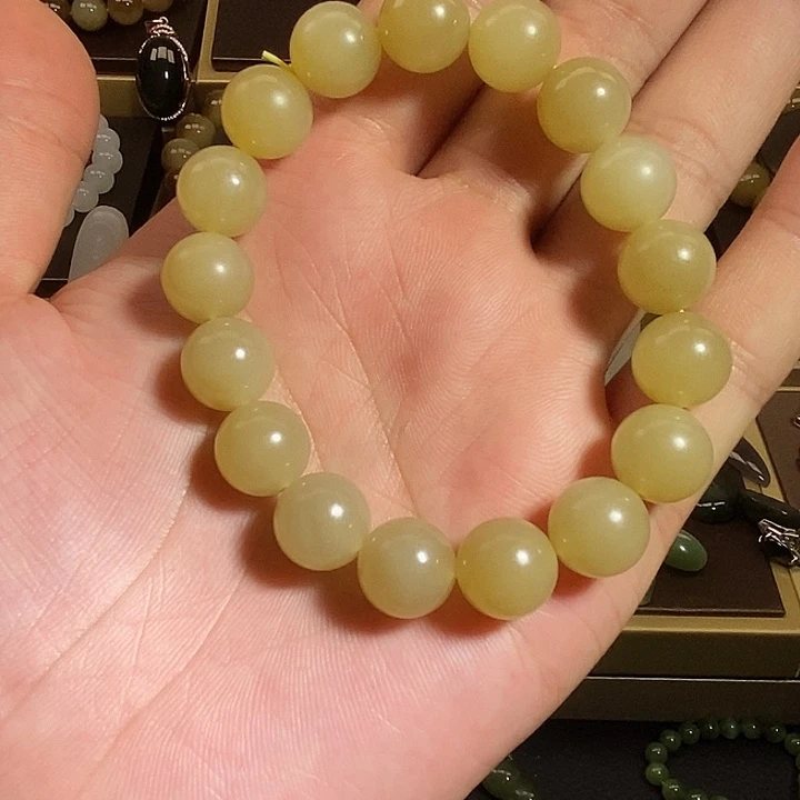 未镶嵌手串和田玉