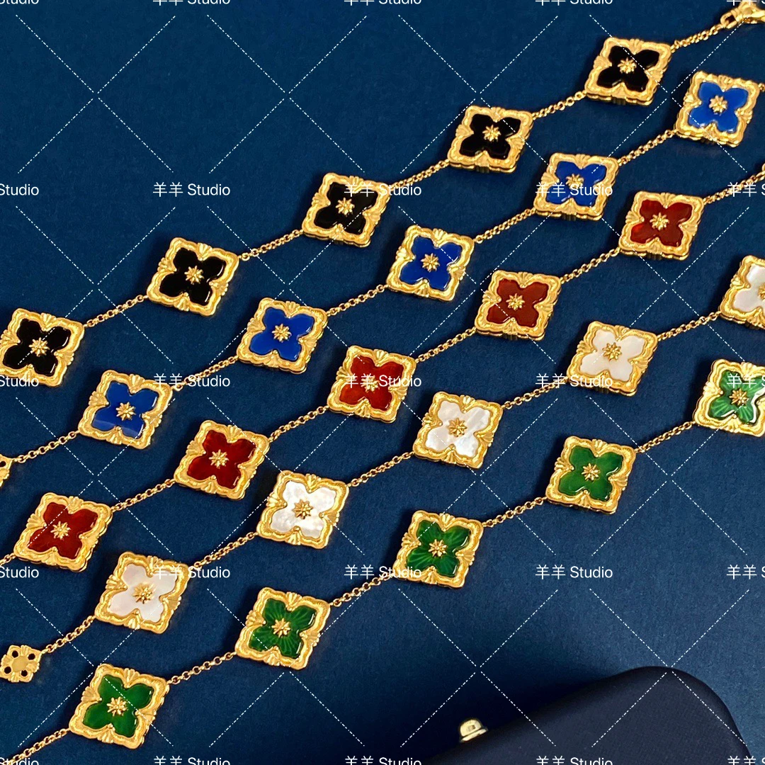 布布五花手链项链-高级气质时尚复古精美---布布五花手链项链一套