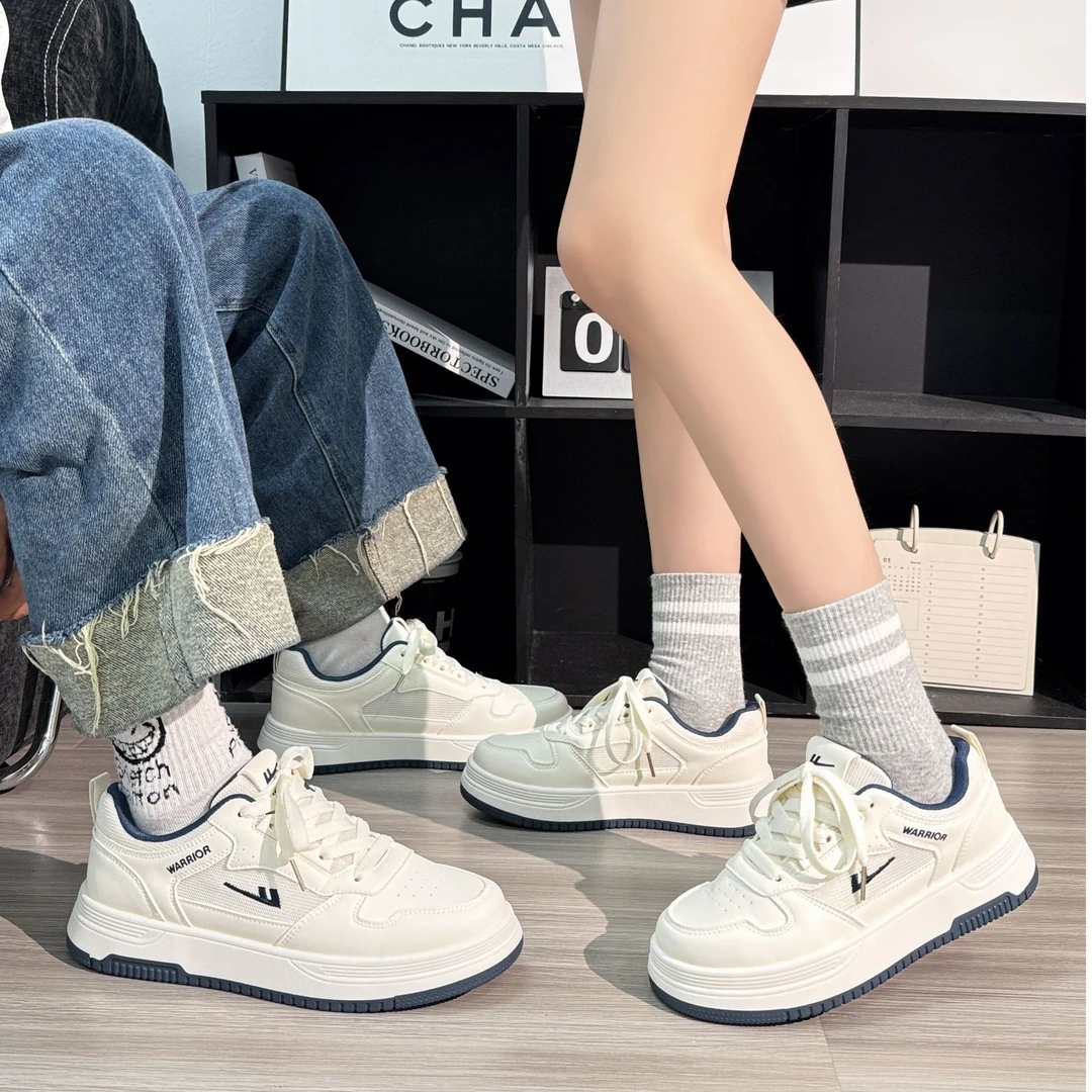 回力情侣网面透气鞋秋季2025新款百搭爆款高级感男女鞋潮流小白鞋