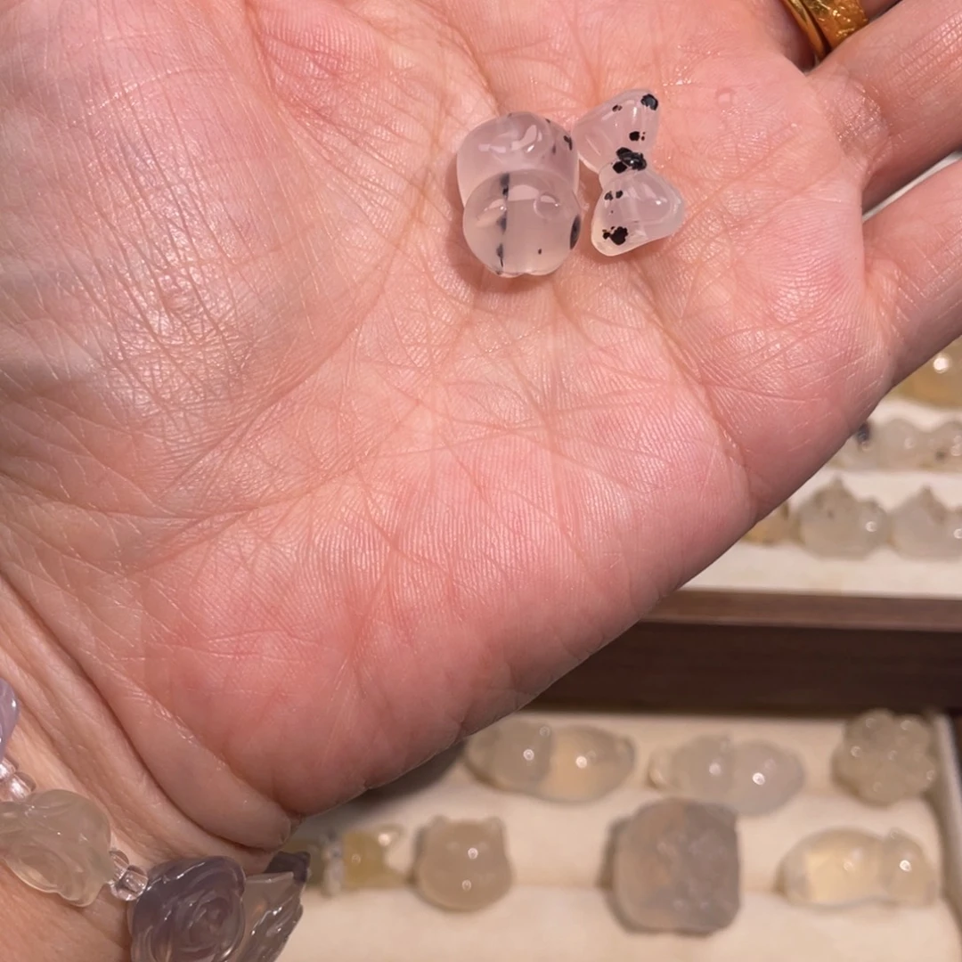 玛瑙/玉髓合金颈饰