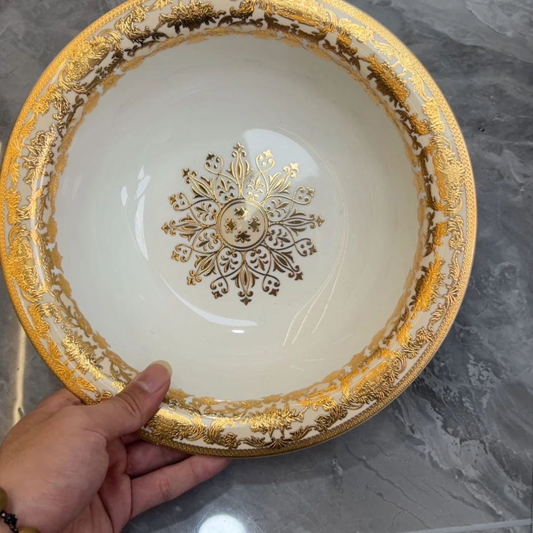 【闪购商品】瓷片10.25寸大汤碗一个一单福利价