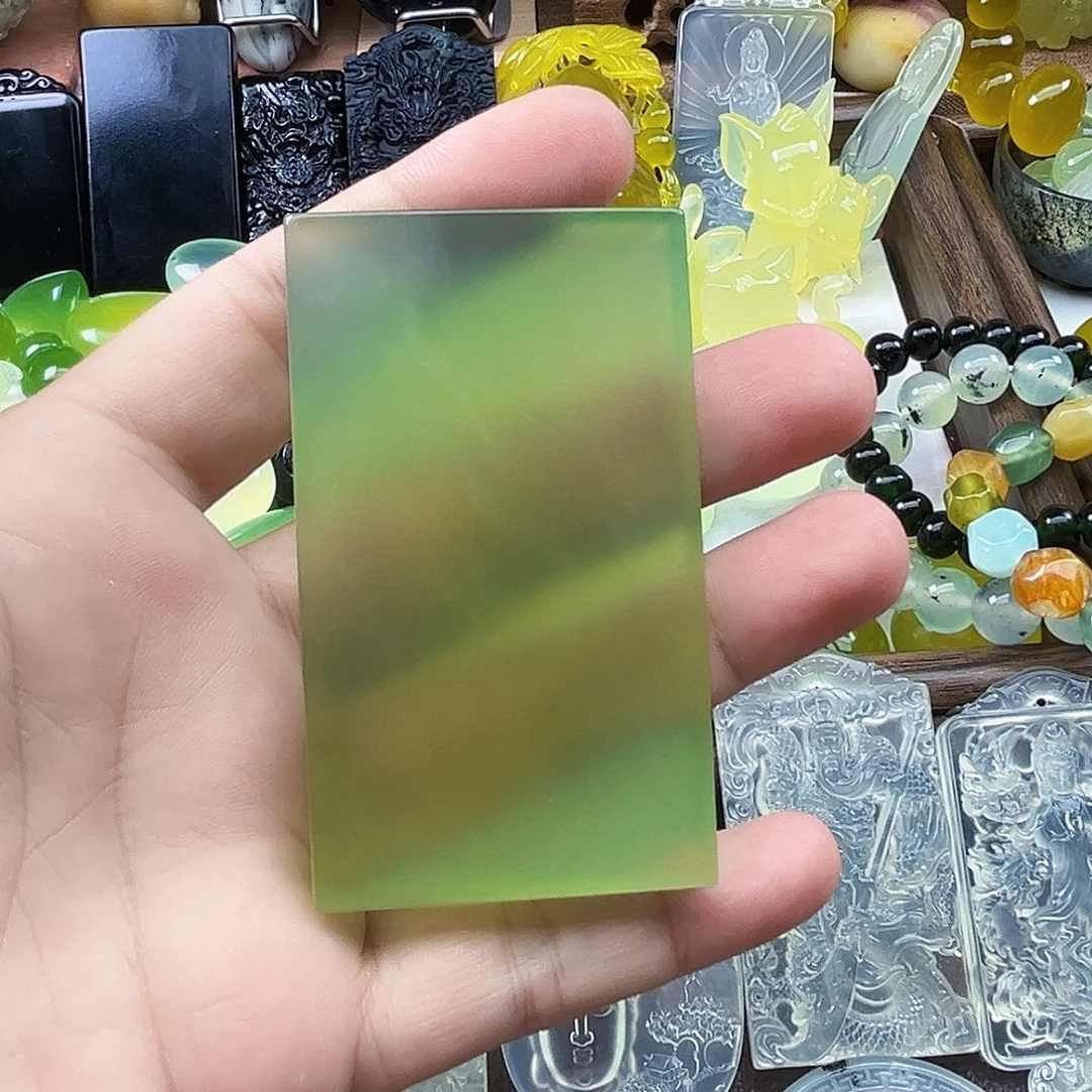 庸***知岫玉未镶嵌吊坠(不含链)