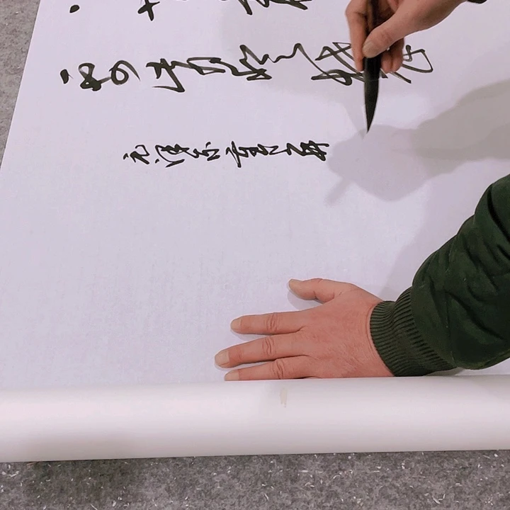 书法用****6尤老师书法作品雪