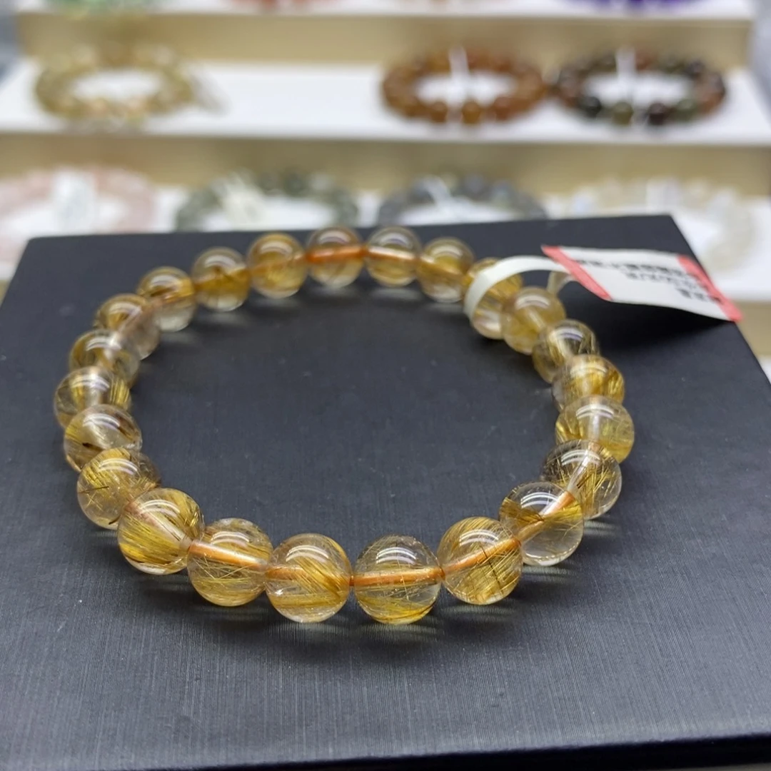 水晶手链未镶嵌铜顺发8m