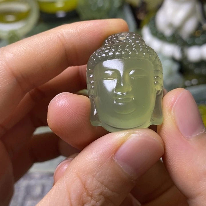 岫玉岫玉挂件未镶嵌