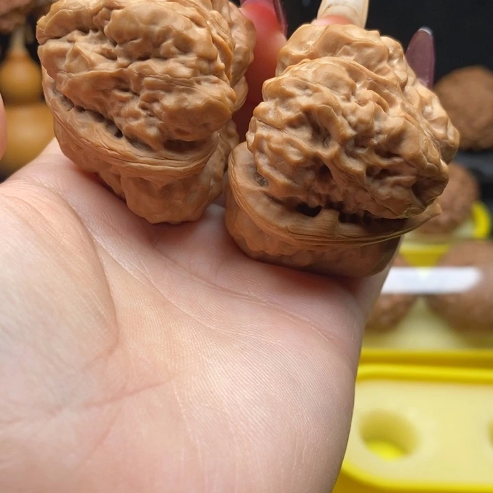 平***店文玩核桃把件三角蛙