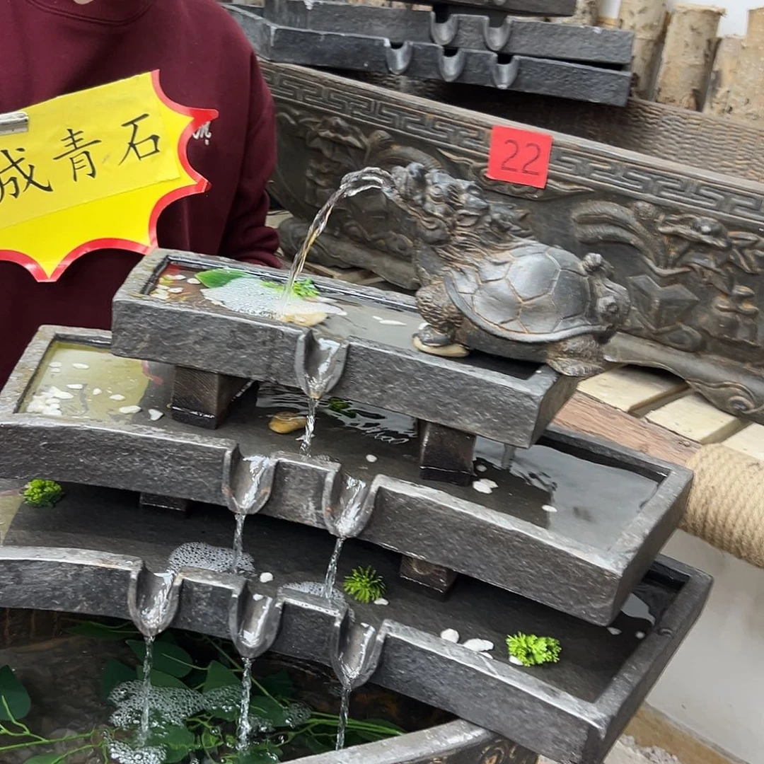 花盆流水花盆摆件