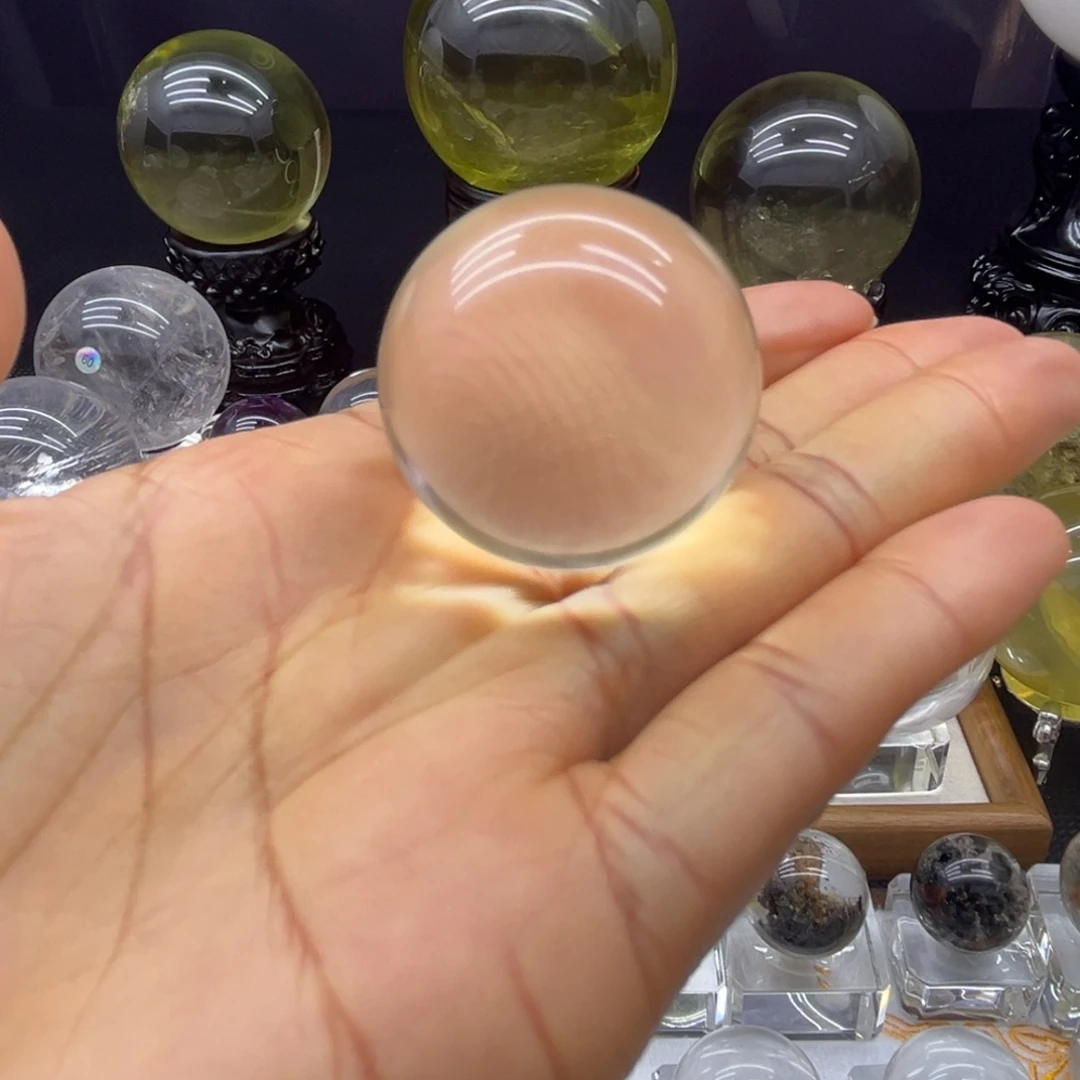 水晶未镶嵌珠宝半成品3.46公分