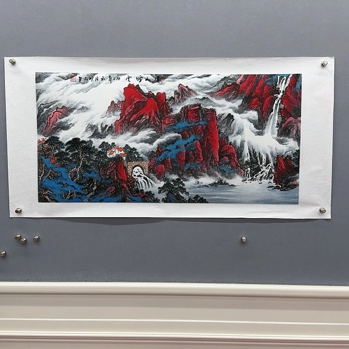 国画书法作品多次参加