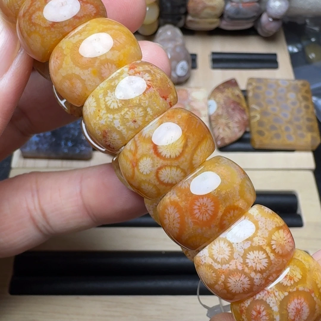 硅化玉未镶嵌纯天然色有机玉石保真色