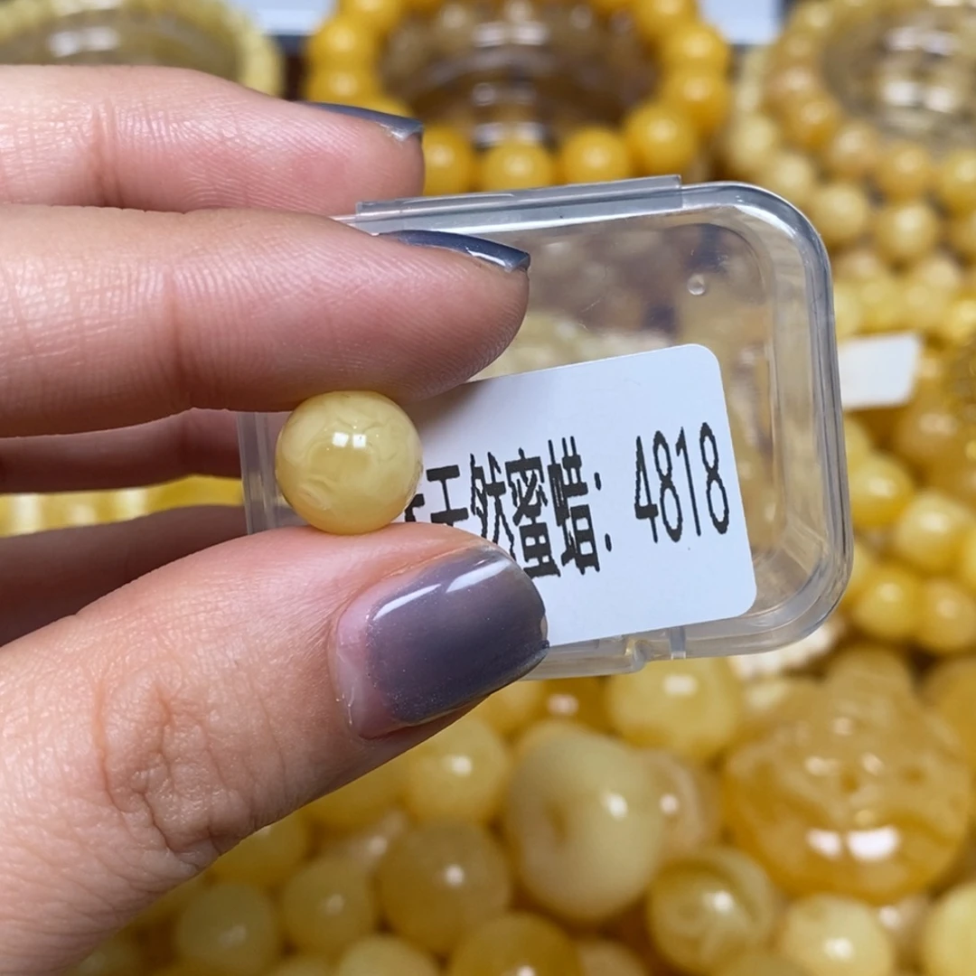 琥珀未镶嵌蜜蜡奇石4818