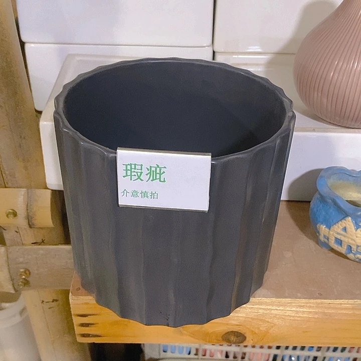 摆件多肉瑕疵盆有孔