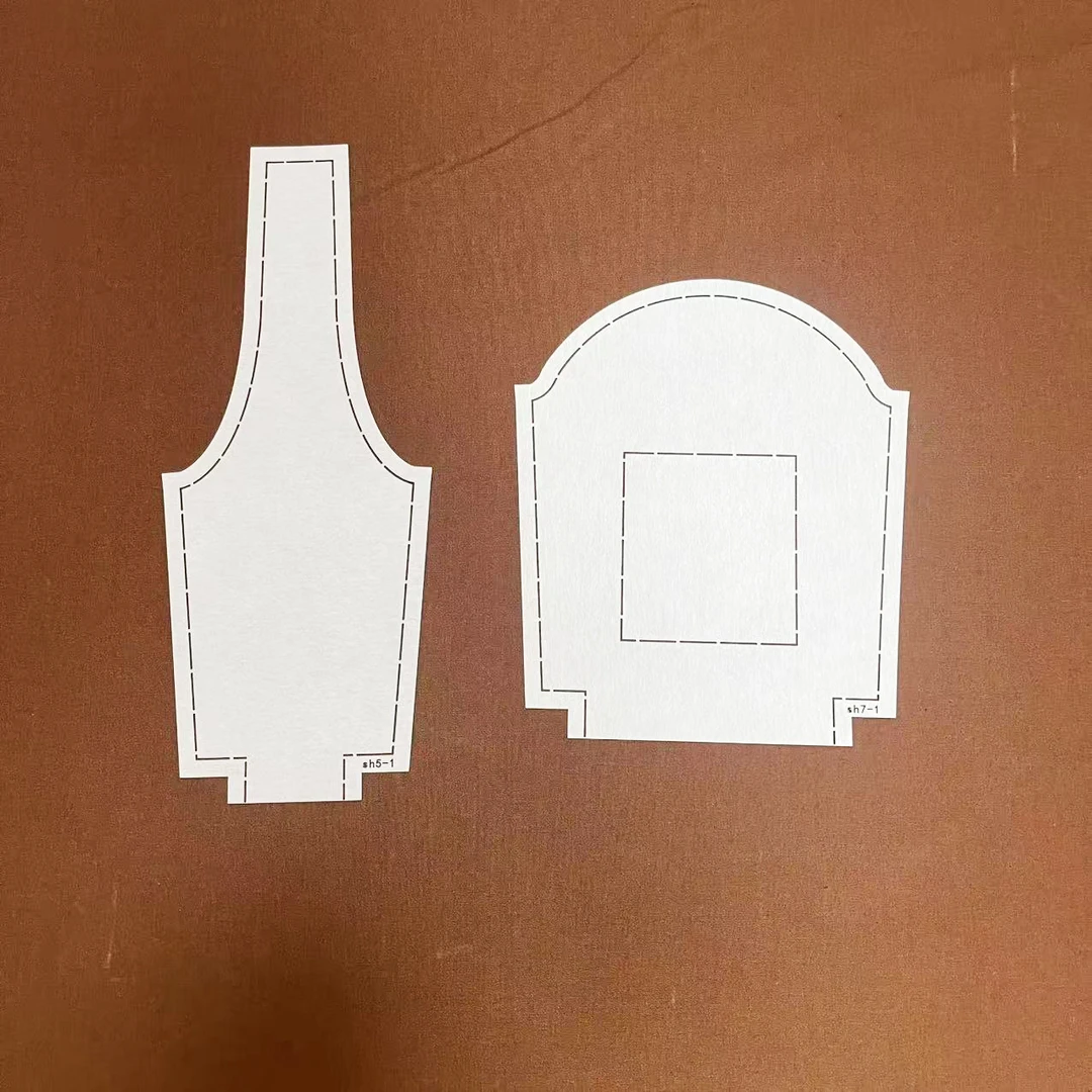 本姗好物专属 斜挎包水杯包 制作塑料软模板