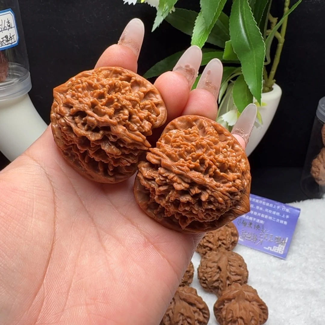 复***科文玩核桃把件44满天星