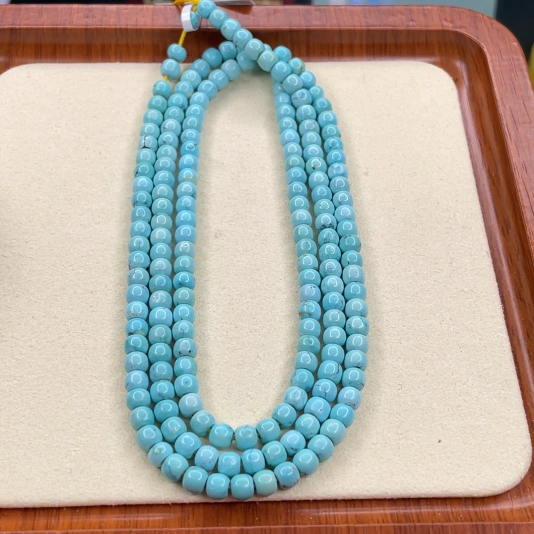 绿松石银S925镶嵌颈饰