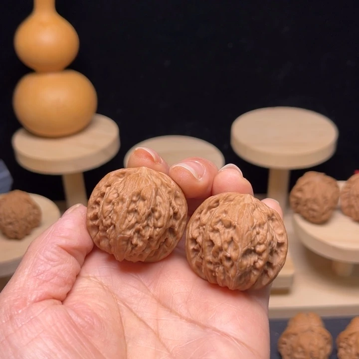 文玩核桃吊坠35磨盘