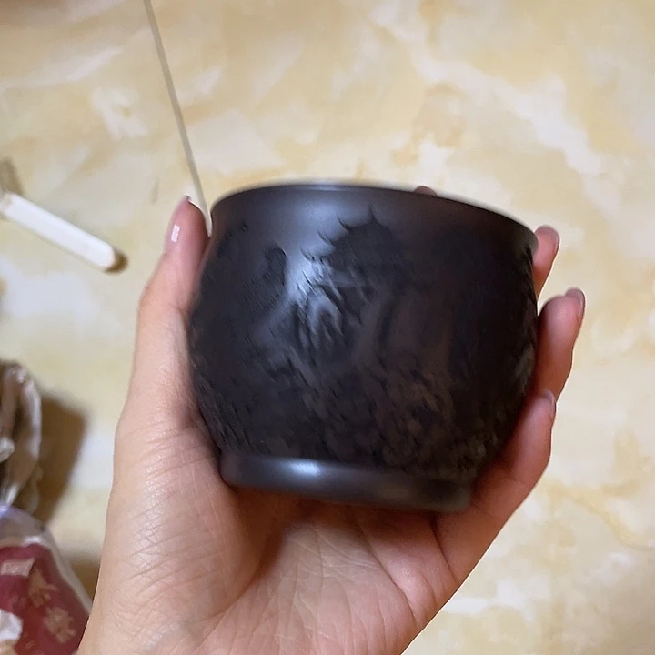 茶壶紫砂全手工打造