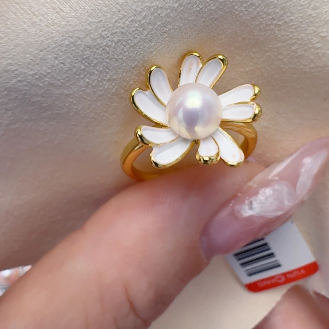 戒指未镶嵌淡水珍珠@@nn095