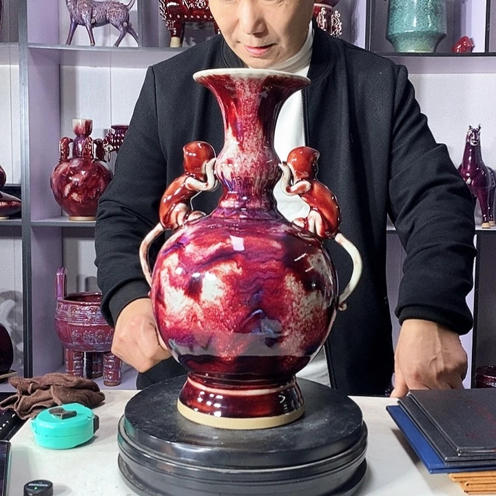 瓷片中国神垕精品钧瓷