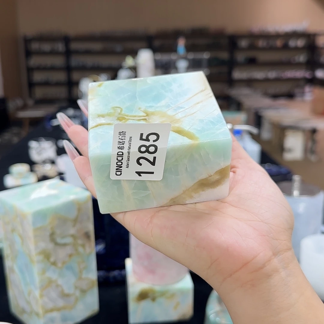 石材苦**谷马尔代夫蓝1285