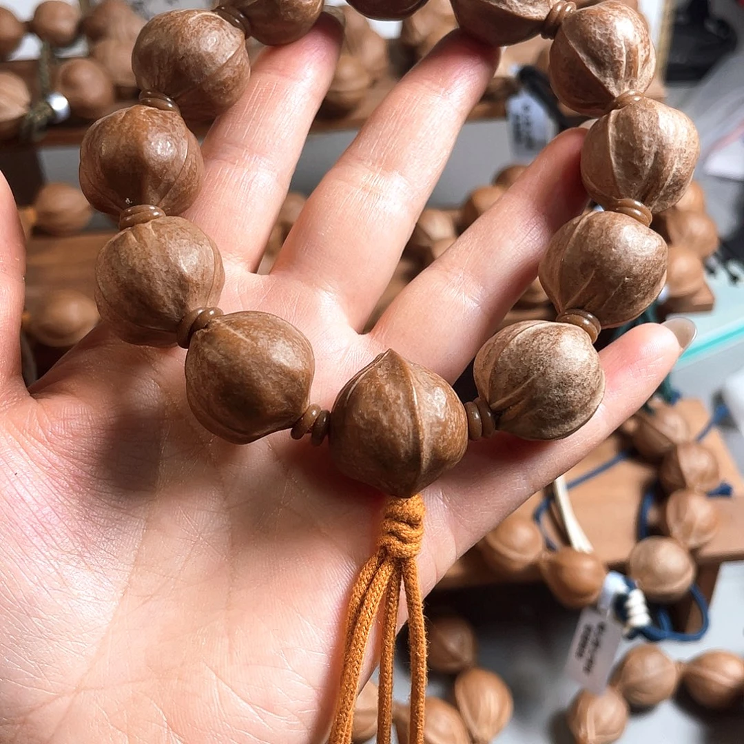 松***鼠橄榄核手串/手链20:21梅林铁核+22三通