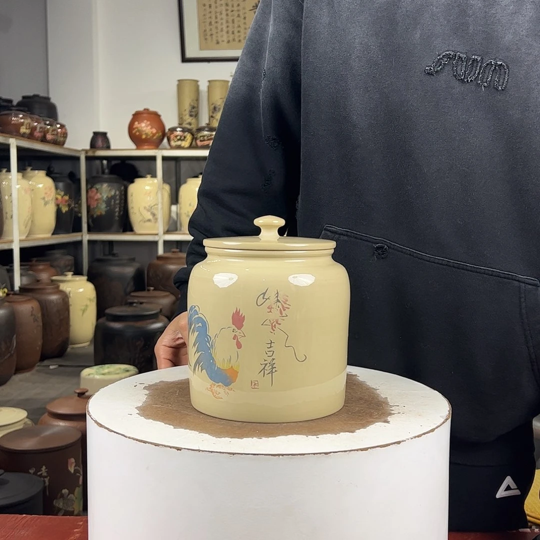 茶*357克醒茶罐纯手工