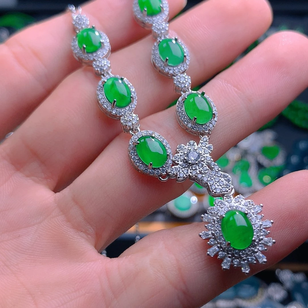 未镶嵌手链翡翠翡翠