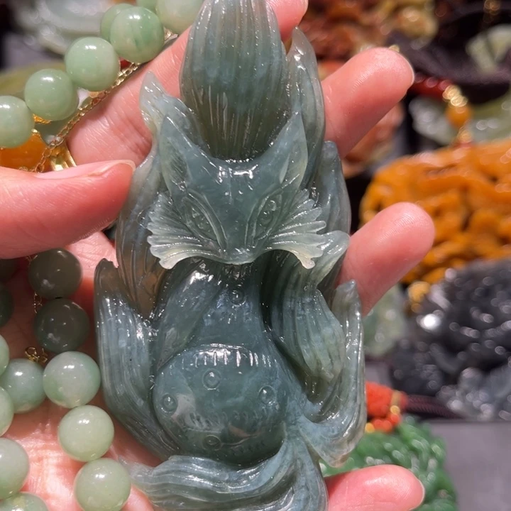 岫玉未镶嵌毛衣链