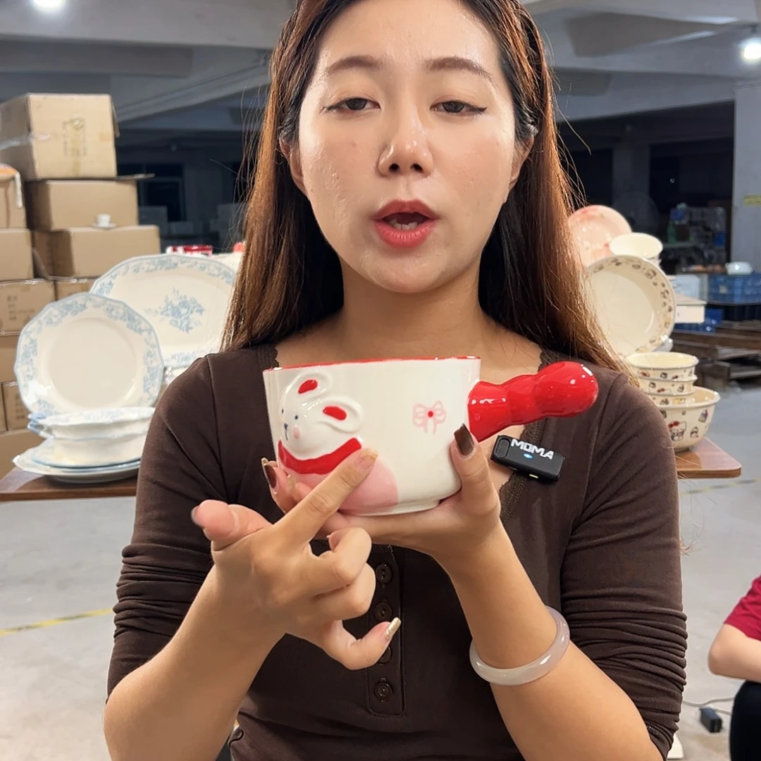 潮州微瑕陶瓷餐具5寸